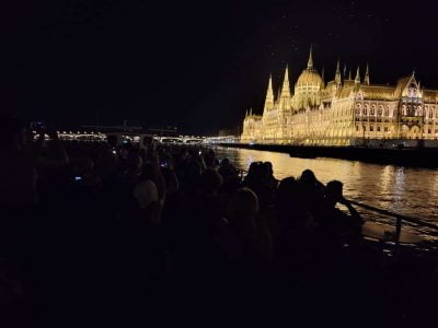 Hungarian Parliament from M/S Merian